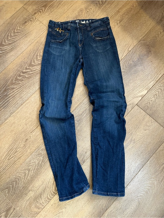 Parasuco Denim - Y2K Parasuco DenimLegend Dark Wash Straight Leg Jeans  unique back panel detail